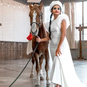 Peruvian Braids and Colors Winter Bridals- Utah Stylized Shoot