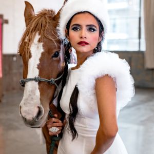 Peruvian Braids and Colors Winter Bridals- Utah Stylized Shoot