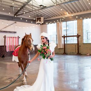 Peruvian Braids and Colors Winter Bridals- Utah Stylized Shoot