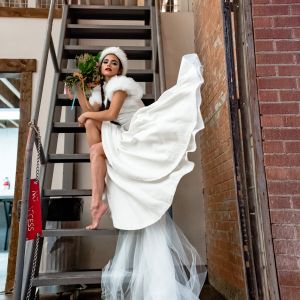 Peruvian Braids and Colors Winter Bridals- Utah Stylized Shoot